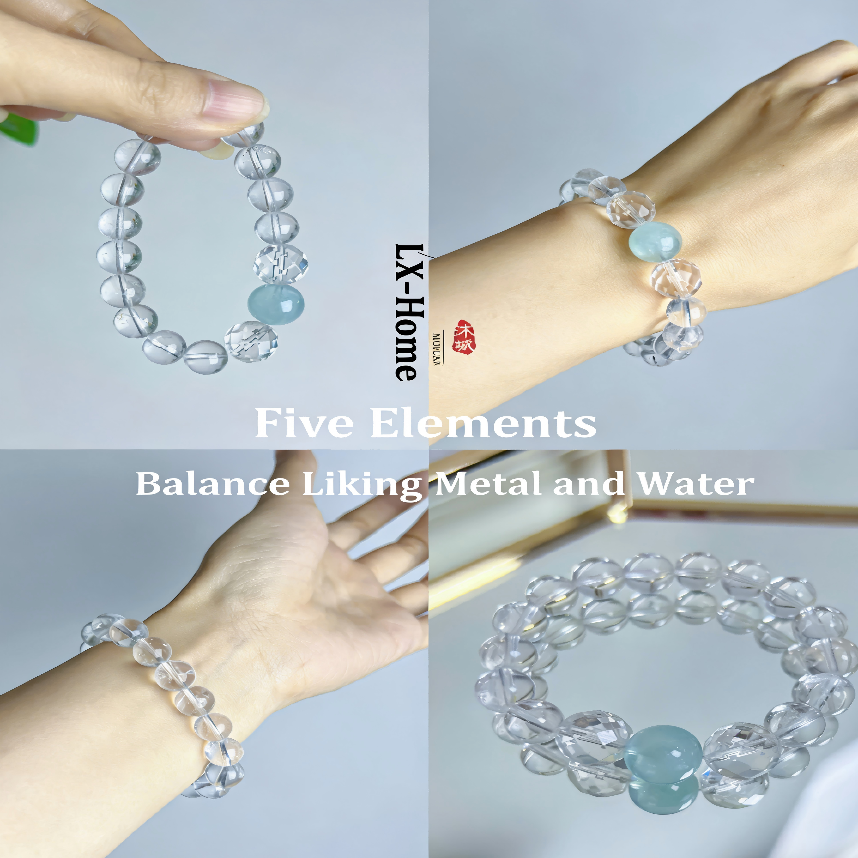 Natural Clear Quartz Bracelet