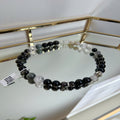 Natural Silver Obsidian Bracelet